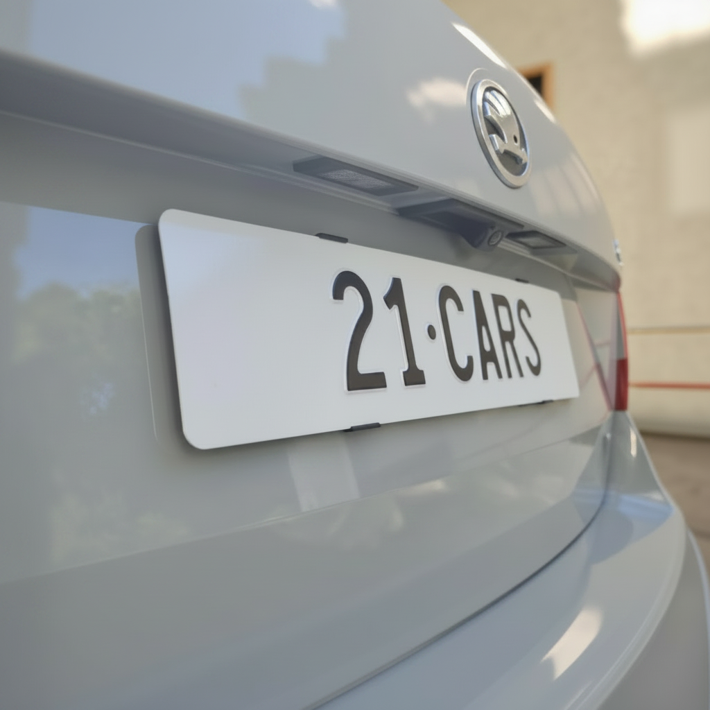 Porta targa 21CARS® formato lungo
